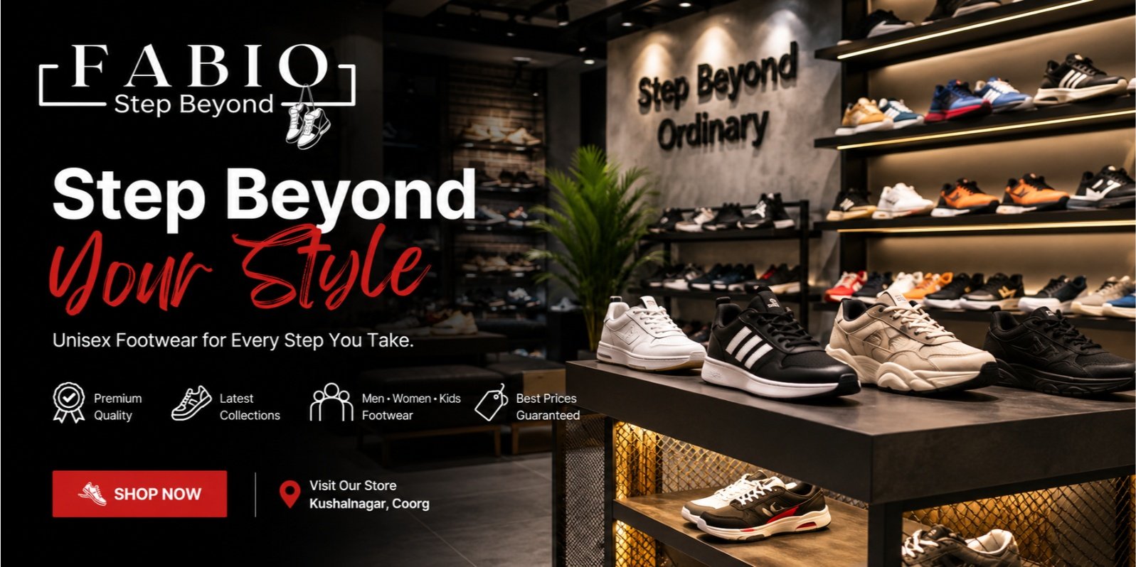 fabio unisex shoe hub